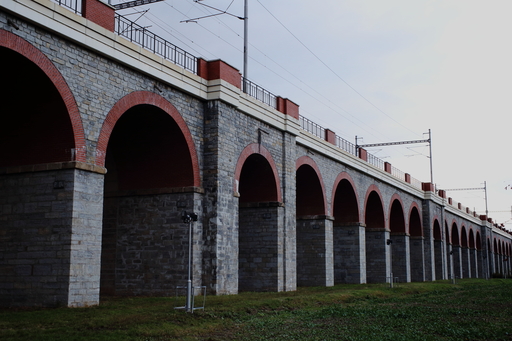 Železniční viadukt u Jezernice